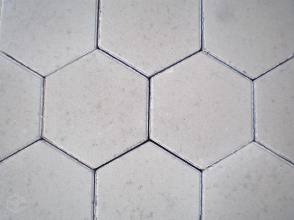 Bloco Sextavado de Concreto 25X8 CM - Imagem 2