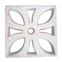 Elemento vazado de concreto Flor