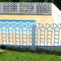 Grade de concreto Janelas