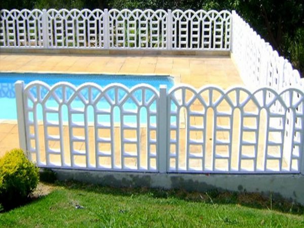 Grade de concreto Janelas
