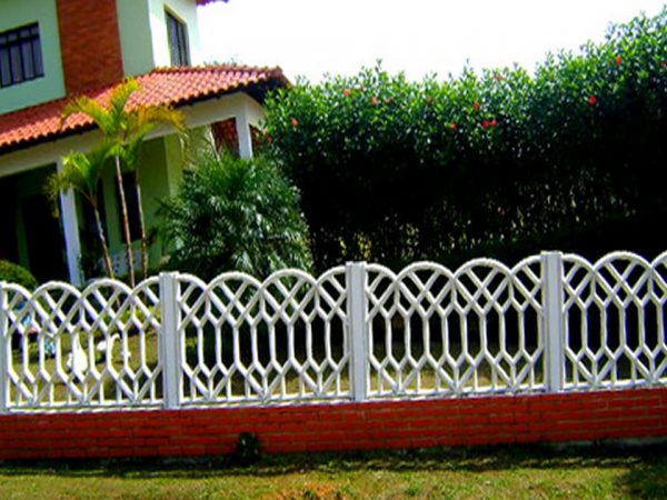 Grade de concreto Ondas