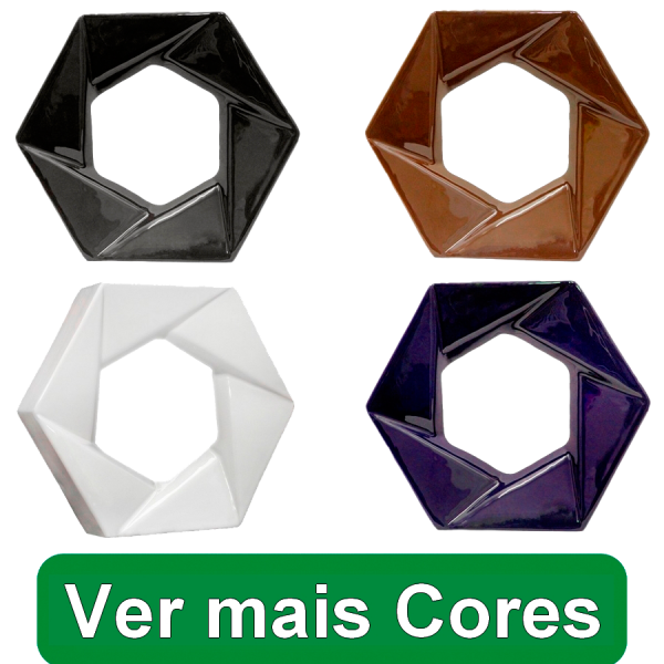 Elemento Vazado Esmaltado Foco