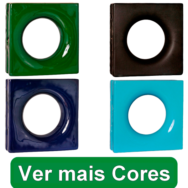 Elemento Vazado Esmaltado Lua