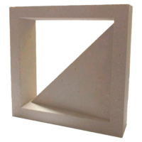 Elemento vazado de concreto Pirâmide