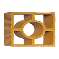 Elemento Vazado Impermeabilizado Ocre