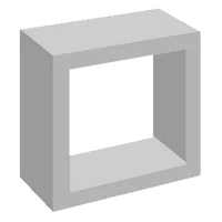 Elemento vazado de concreto 1 Furo