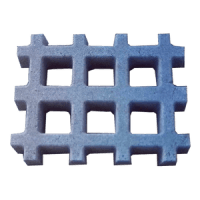 Pisograma Quadriculado de Concreto