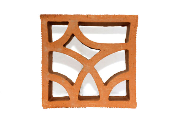 Elemento Vazado Cerâmico Linha Orgânica (Kit 4 peças) - Imagem 4