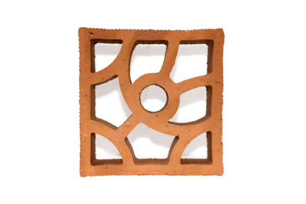 Elemento Vazado Cerâmico Linha Orgânica (Kit 4 peças) - Imagem 5