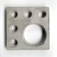 Elemento vazado de concreto Lunar Dupla Face BA