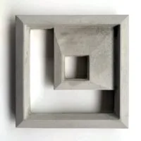 Elemento vazado de concreto Pixel Dupla Face BA